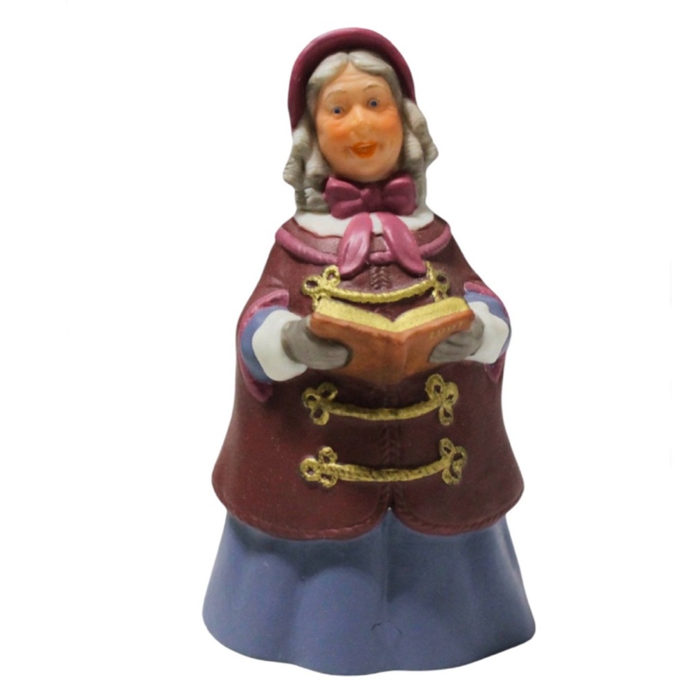 Hallmark Dickens Caroler Bell “Mrs. Beaumont” Christmas Ornament (NWT)